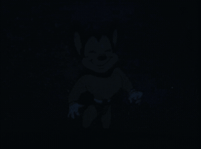 A Cartoon Mouse Is Wearing A Superhero Costume And Smiling . GIF