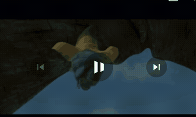 A Cartoon Of A Blue Caterpillar Crawling Through A Field Of Plants GIF