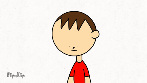 Boy Making Troll Face Flipa Clip Text GIF