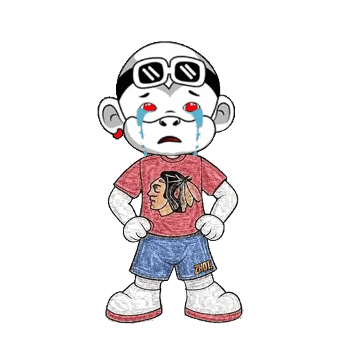 A Cartoon Of A Boy Wearing A Shirt That Says Zhot Sticker