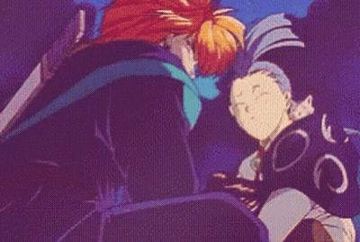 A Cartoon Of A Boy With A Backpack On His Back GIF