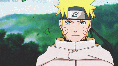 A Cartoon Of A Boy With A Headband With The Letter G On It GIF