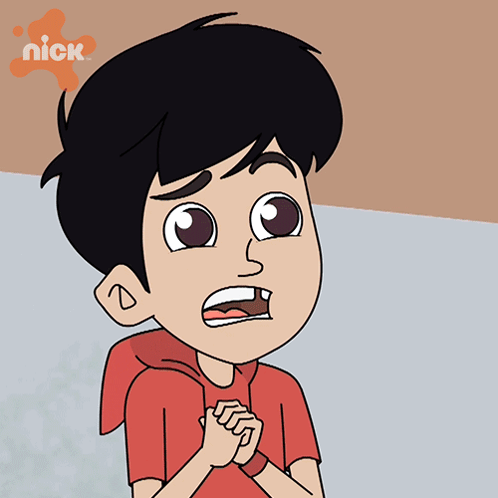 A Cartoon Of A Boy With A Nick Logo On The Bottom Right GIF