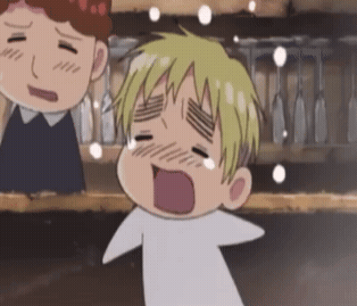 A Cartoon Of A Boy With A White Shirt On GIF