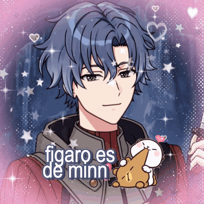 A Cartoon Of A Boy With The Words Figaro Es De Minn On The Bottom GIF