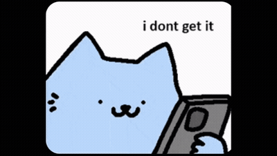 A Cartoon Of A Cat Holding A Remote Control With The Words I Dont Get It Below It GIF