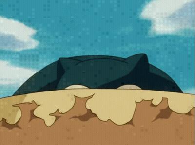 A Cartoon Of A Cat Laying On The Ground GIF