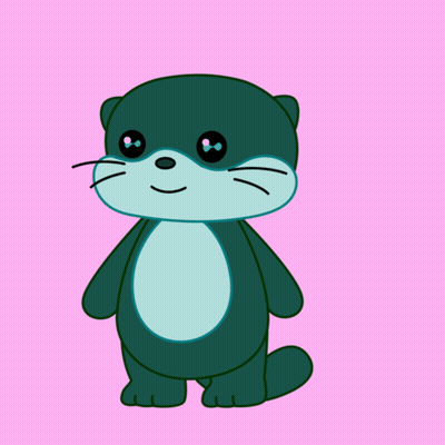 A Cartoon Of A Cat With An Arrow Through Its Chest GIF