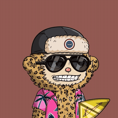 A Cartoon Of A Cheetah Wearing Sunglasses And A Hat GIF
