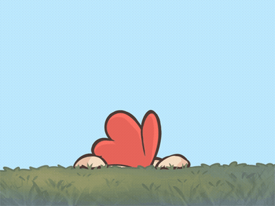A Cartoon Of A Chicken With A Red Comb Looking Angry GIF