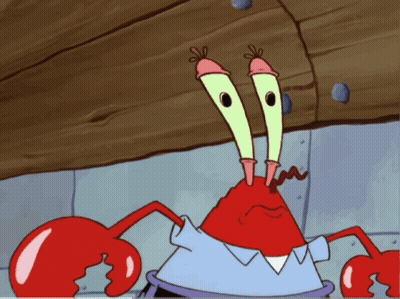 A Cartoon Of A Crab Wearing A Shirt GIF