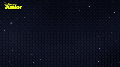 A Cartoon Of A Dog And A Purple Rabbit With Disney Junior Written On The Bottom Right GIF