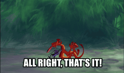 A Cartoon Of A Dragon With The Words All Right That 'S It Below It GIF