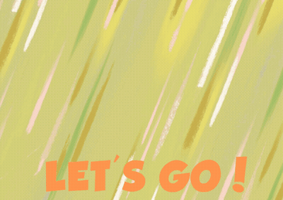 A Cartoon Of A Fox With The Words Let Go Behind It GIF
