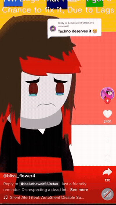 A Cartoon Of A Girl With Red Hair And A Red Headband GIF