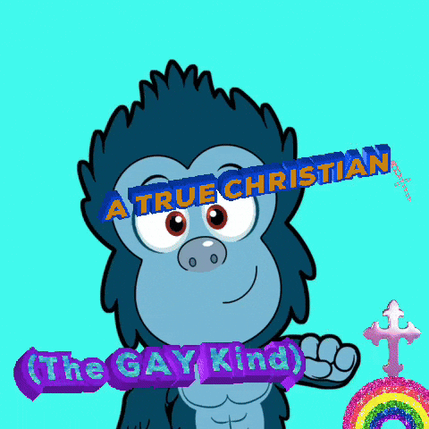 A Cartoon Of A Gorilla Says Grateful For You GIF