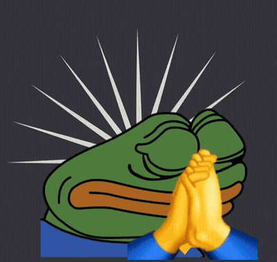 A Cartoon Of A Green Frog With A Yellow Hand In Front Of His Face GIF