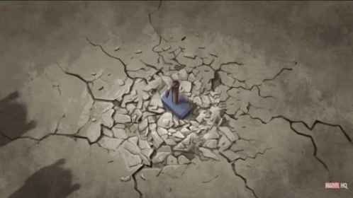 A Cartoon Of A Group Of Marvel Heroes GIF