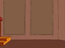 A Cartoon Of A Ketchup Bottle Breaking Through A Wall GIF
