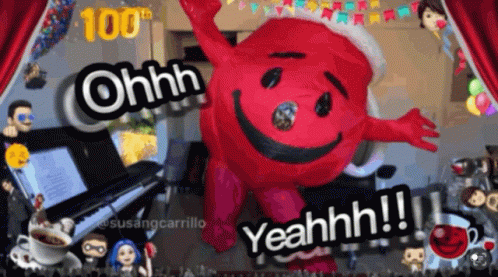 A Cartoon Of A Kid 'S Club Mascot Says Ohhh Yeahh GIF