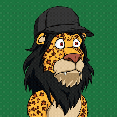 A Cartoon Of A Leopard Wearing A Hat That Says I Have A Bone To Pick With You GIF