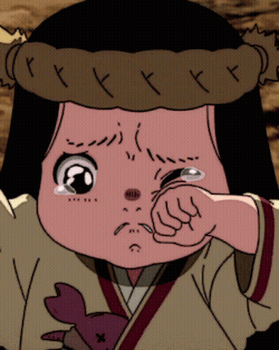 A Cartoon Of A Little Girl With A Crown On Her Head GIF
