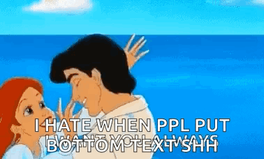A Cartoon Of A Man And A Woman Standing Next To Each Other On A Beach . GIF