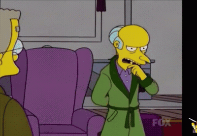 A Cartoon Of A Man Brushing His Teeth With A Fox Logo In The Corner GIF