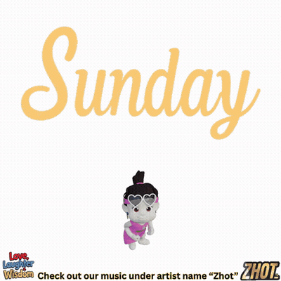 A Cartoon Of A Man Holding Broken Hearts With The Word Sunday Above Him GIF
