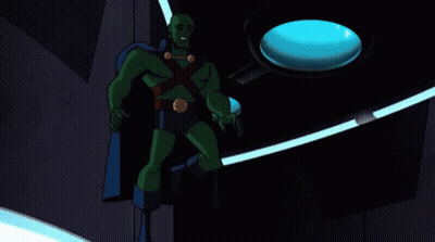 A Cartoon Of A Man In A Cape With A Bag Of Cookies In The Foreground GIF