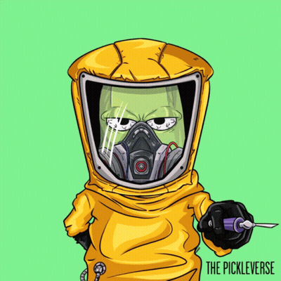 A Cartoon Of A Man In A Yellow Hazmat Suit With The Words Now Cough Written On The Bottom GIF