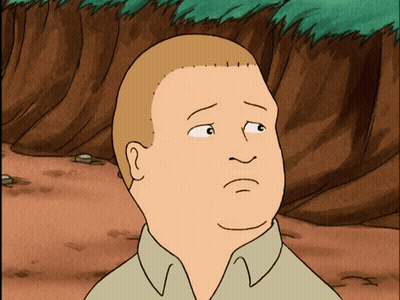 A Cartoon Of A Man Making A Sad Face GIF