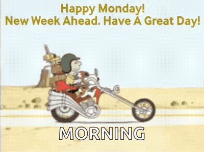 A Cartoon Of A Man Riding A Motorcycle On A Road . GIF