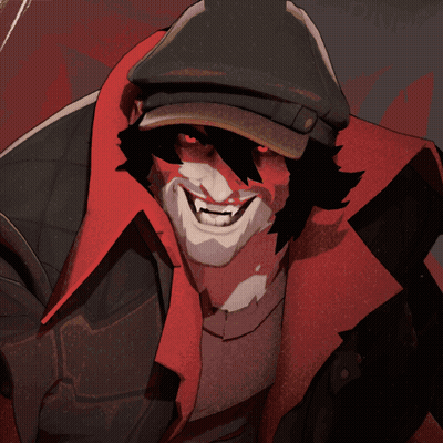 A Cartoon Of A Man Wearing A Hat And A Red Coat GIF