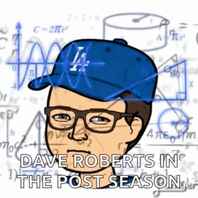 A Cartoon Of A Man Wearing Glasses And A Baseball Cap Is Surrounded By Math Equations . GIF