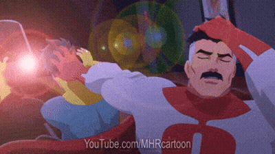 A Cartoon Of A Man With A Mustache Is On Youtube GIF