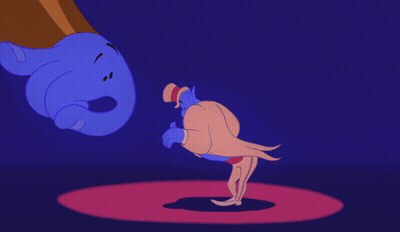 A Cartoon Of A Man With A Ring Around His Neck GIF