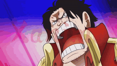 A Cartoon Of A Man With His Mouth Open GIF