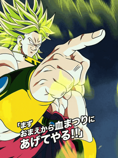 A Cartoon Of A Man With Long Green Hair Pointing GIF