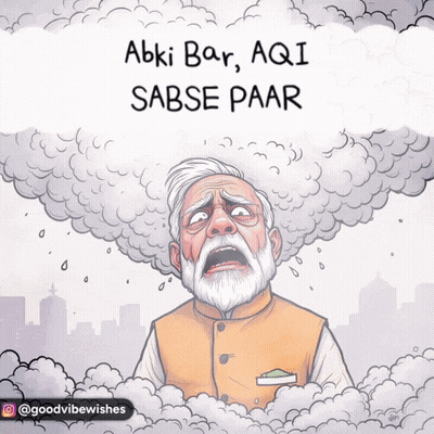 A Cartoon Of A Man With Smoke Coming Out Of His Head GIF