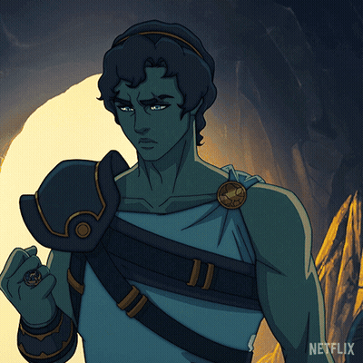A Cartoon Of A Man With The Word Netflix At The Bottom Of The Image GIF