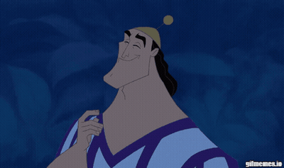 A Cartoon Of A Man With The Words It 'S All Falling Apart GIF
