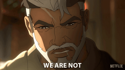 A Cartoon Of A Man With The Words Kindred Spirits After All Written Below Him GIF