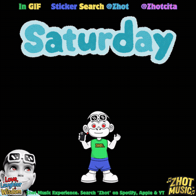 A Cartoon Of A Monkey Wearing A Shirt That Says Thot On It GIF