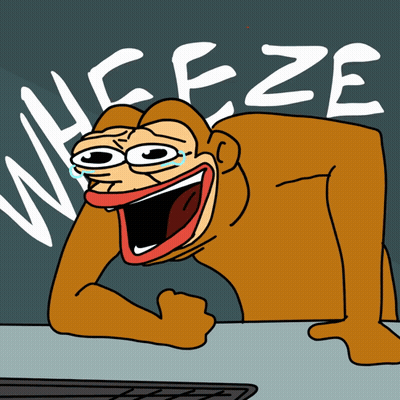 A Cartoon Of A Monkey With Tears In His Eyes And The Words " Weeze " Behind Him GIF