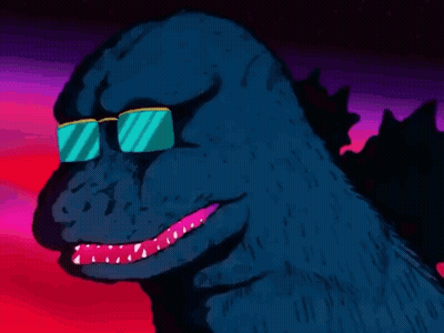 A Cartoon Of A Monster Wearing Sunglasses Says That Wasn 'T Very Cash Money Of You . GIF