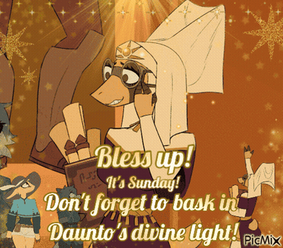 A Cartoon Of A Nun With The Words Bless Up On It GIF