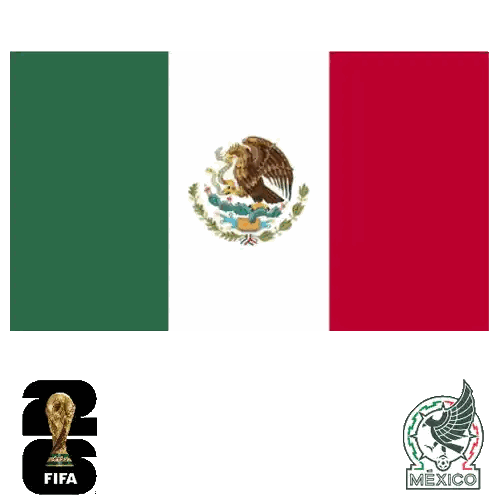 A Cartoon Of A Penguin Wearing A Shirt That Says ' Mexico ' On It Sticker