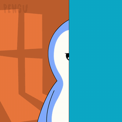 A Cartoon Of A Penguin With The Words I Gave Your Address To A Mosquito GIF