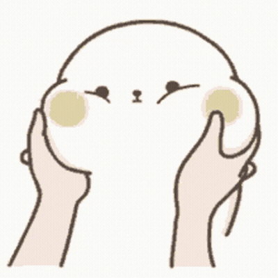 A Cartoon Of A Person Holding A Ball With A Face On It . GIF